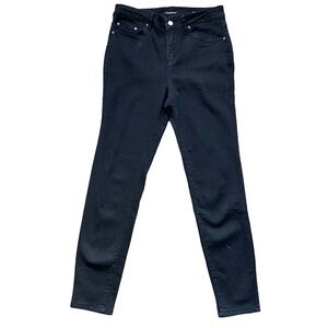 Needle & Cloth Black High Rise Skinny Jeans Jeggings Lightweight Stretch -Size 8